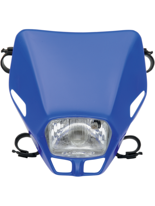 Универсална маска с фар UFO Firefly 12V/35W - Blue